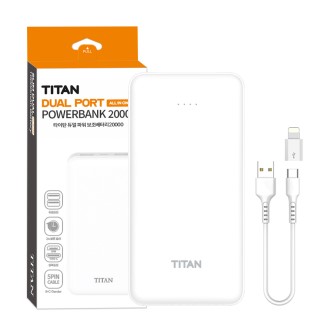 Ÿ��ź ������� �������͸� 20000mAh CŸ�� ���̺� + 8������